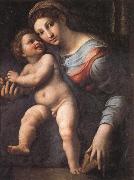 Giulio Romano Madonna and Child oil on canvas